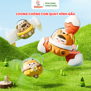 Con quay spinner, chong chóng spiner vô cực hình thú ngộ nghĩnh cho bé- Chong chóng phi hành gia động vật có dây đeo tay