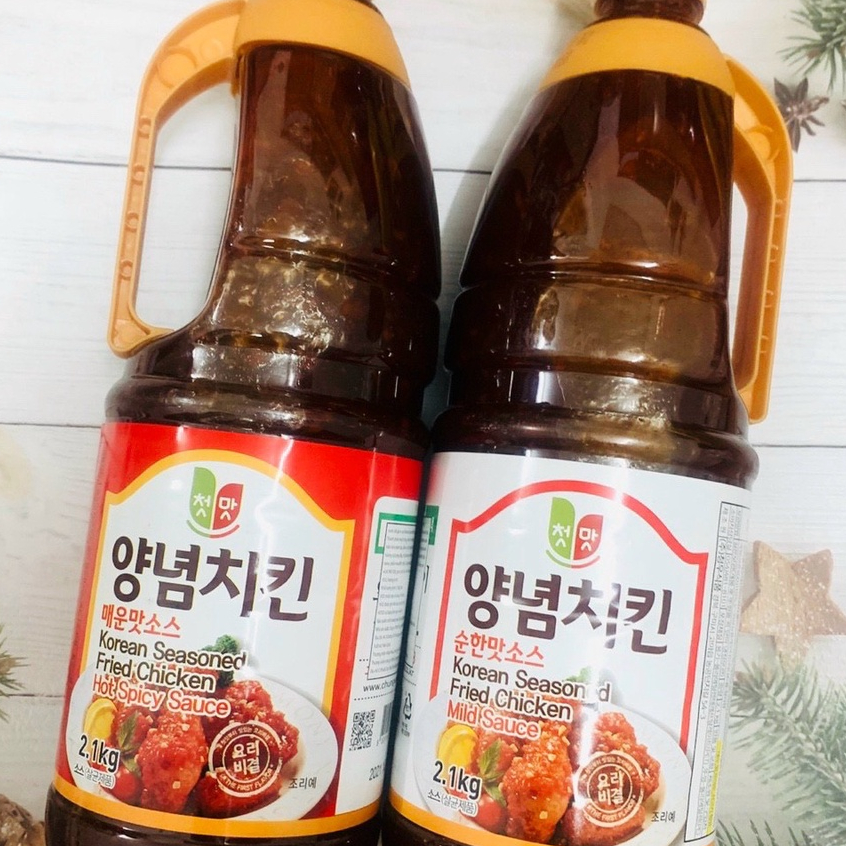 SỐT GÀ RÁN HÀN QUỐC CHUNGWOO 2.1KG