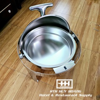 Nồi Hâm buffe Tròn inox 304 [ hàng dầy ]