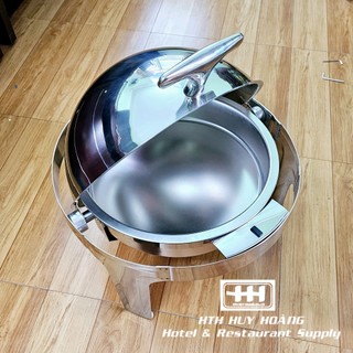 Nồi Hâm buffe Tròn inox 304 [ hàng dầy ]