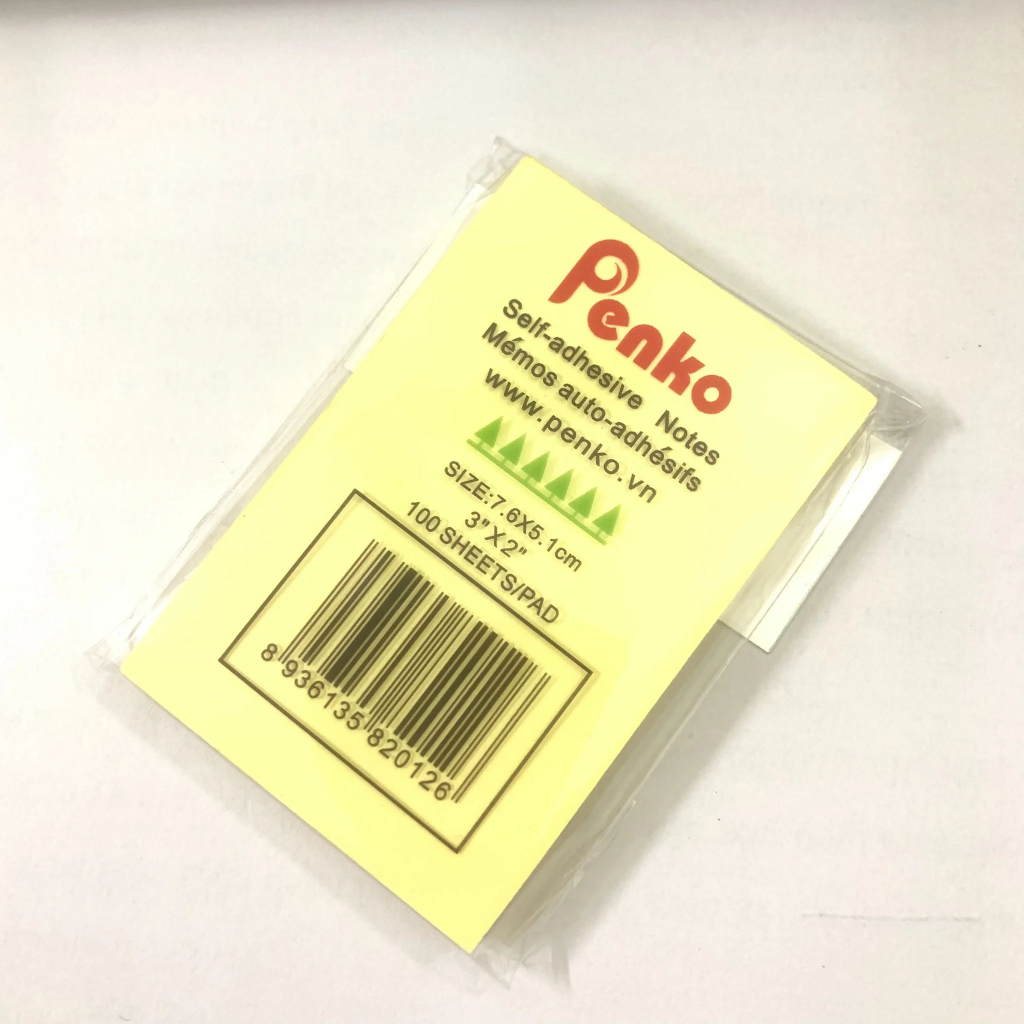 SET 5 Tập Giấy Nhớ Today - Penko Vàng 100 Tờ Các Cỡ Đẹp