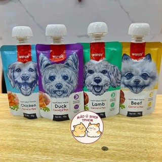 WANPY SÚP THƯỞNG CÓ NẮP VẶN 90G (COMBO 10BỊCH)