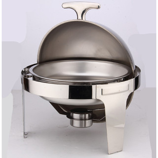 Nồi Hâm buffe Tròn inox 304 [ hàng dầy ]