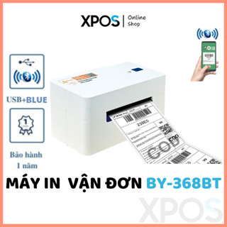 Máy in mã vận đơn mini AYIN BT368BT (A70pro) USB+BLUETOOTH in khổ A7 từ máy tính, điện thoại - Mới 100%