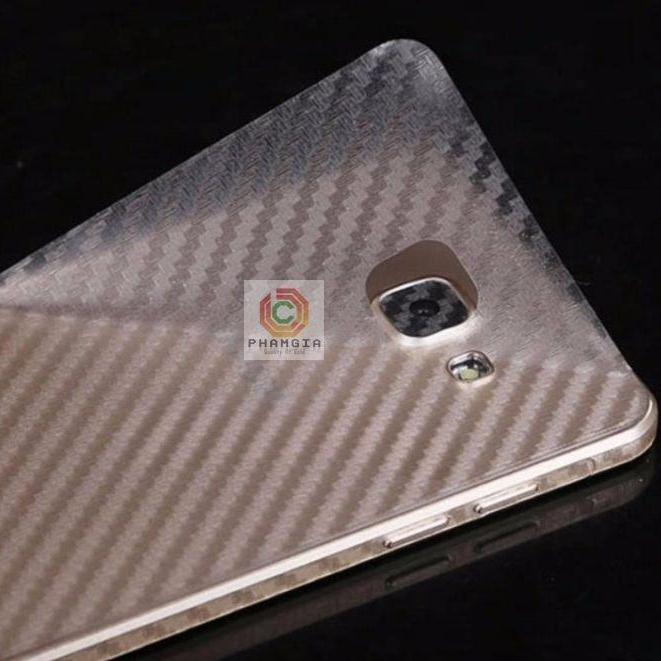 Miếng dán mặt lưng skin carbon Samsung Galaxy A5 2015/ A5 2016/ A5 2017/ A5 2018