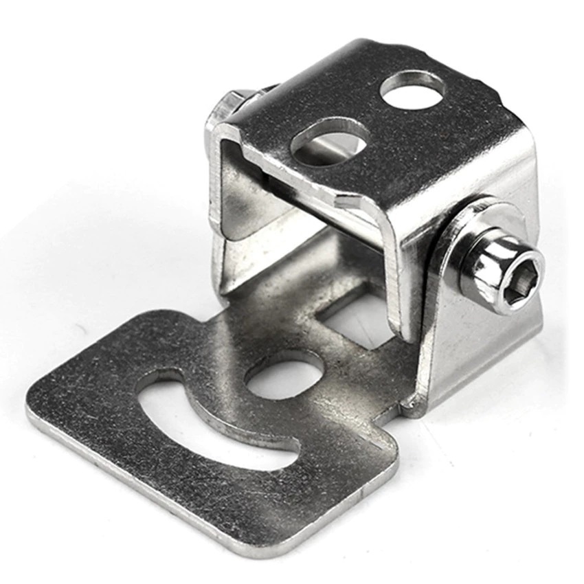 1 Pát Gắn Chân Đèn Trợ Sáng L4X , L6X, L9X - Giá Đỡ Chân Đèn Trợ Sáng Bằng Thép Cho Xe Máy