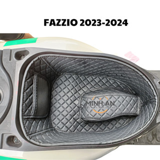 Lót Cốp Da Cách Nhiệt Chống Sốc Xe Yamaha NVX FAZZIO NVX V1 V2 - Có Túi Đựng Giấy Tờ Minh An