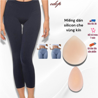 Miếng Dán Silicon Che Rãnh Vùng Kín Cao Cấp Chống Lộ Hàng Khi Mặc Đồ Bơi, Bikini, Legging, Gym