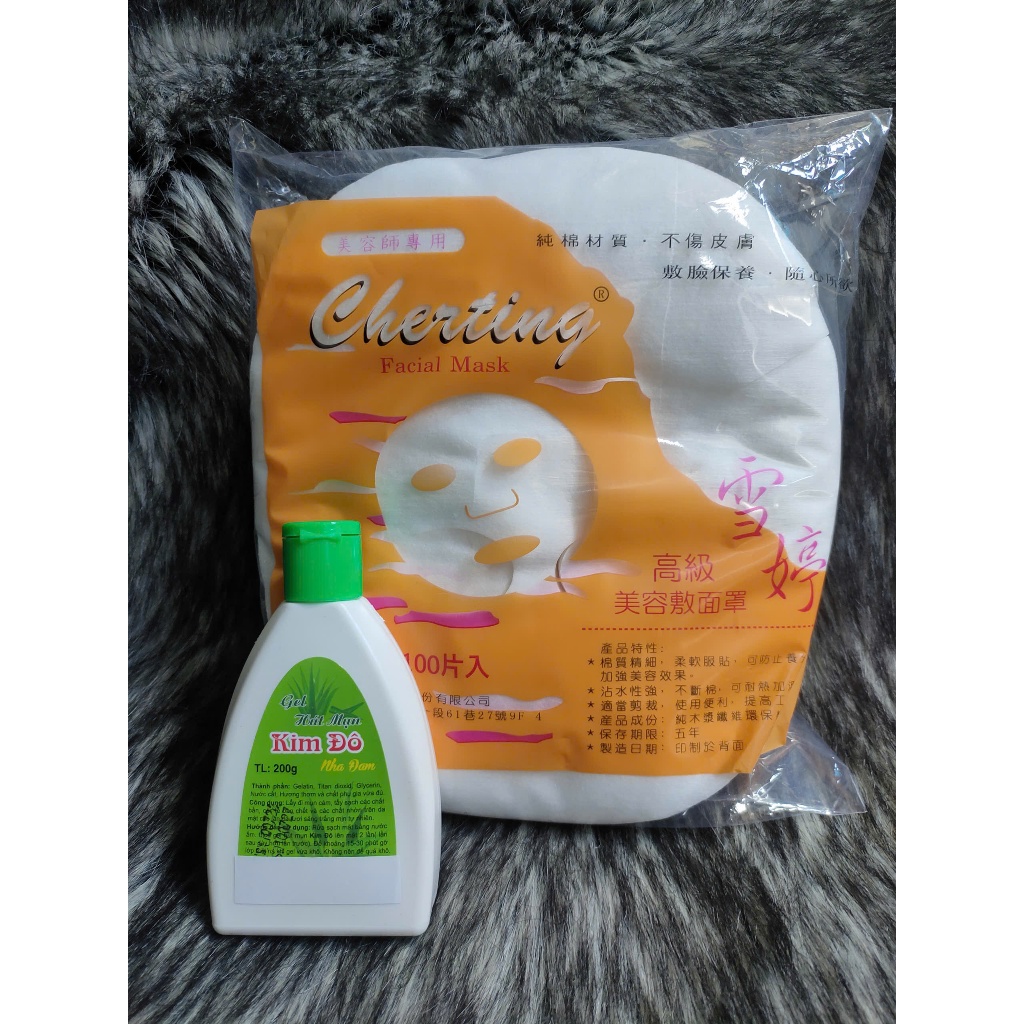 Giấy , gel lột mụn nha đam 200g
