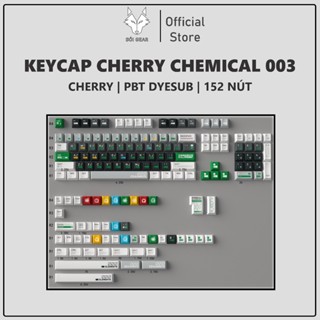 [HỎA TỐC HN - HCM] Bộ nút bàn phím cơ Keycap Cherry Chemical 003 PBT Dyesub - Cherry Profile