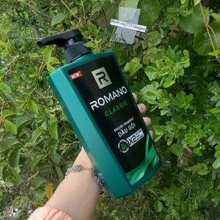 [HÀNG CHÍNH HÃNG]  Dầu gội Hương Nước Hoa  Romano Classic 650g
