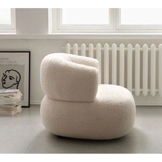 Sofa đơn  - GHẾ NAIL Cube Chair Lông cừu êm ái - 1995's Home