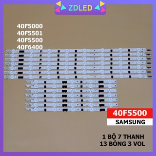 THANH LED TIVI  SAMSUNG 40F5000 40F5501 40F5500 40F6400, 2013SVS40F R5 L8 REV1.9 200418. HÀNG MỚI, THANH 7 THANH 13 BÓNG