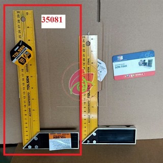 Thước ke thước đo góc vuông 300mm 12inch tolsen 35081