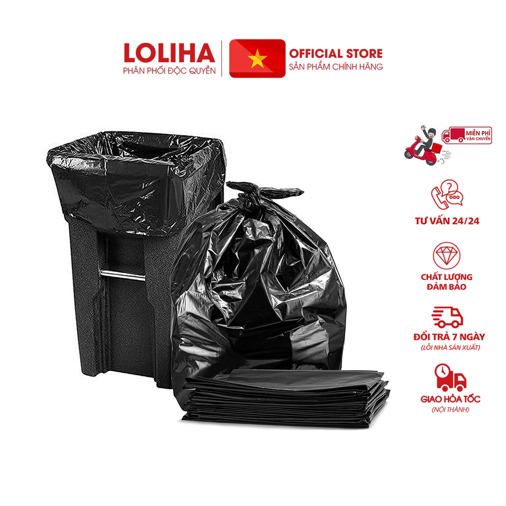 ⛔VOUCHER⛔ Bịch 1kg túi nilon đen