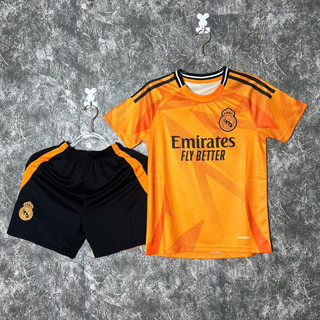 Bộ Quần Áo Đá Bóng Trẻ Em CLB real Madrid 24/2025.