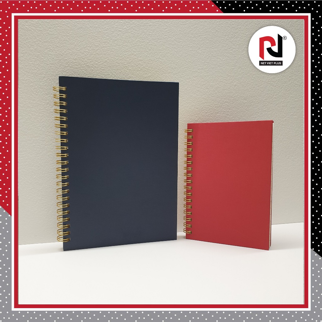 Sổ tay bìa bồi giấy mỹ thuật - A5 - Ruột Giấy Fort 100gsm nhiều loại dễ chọn lựa