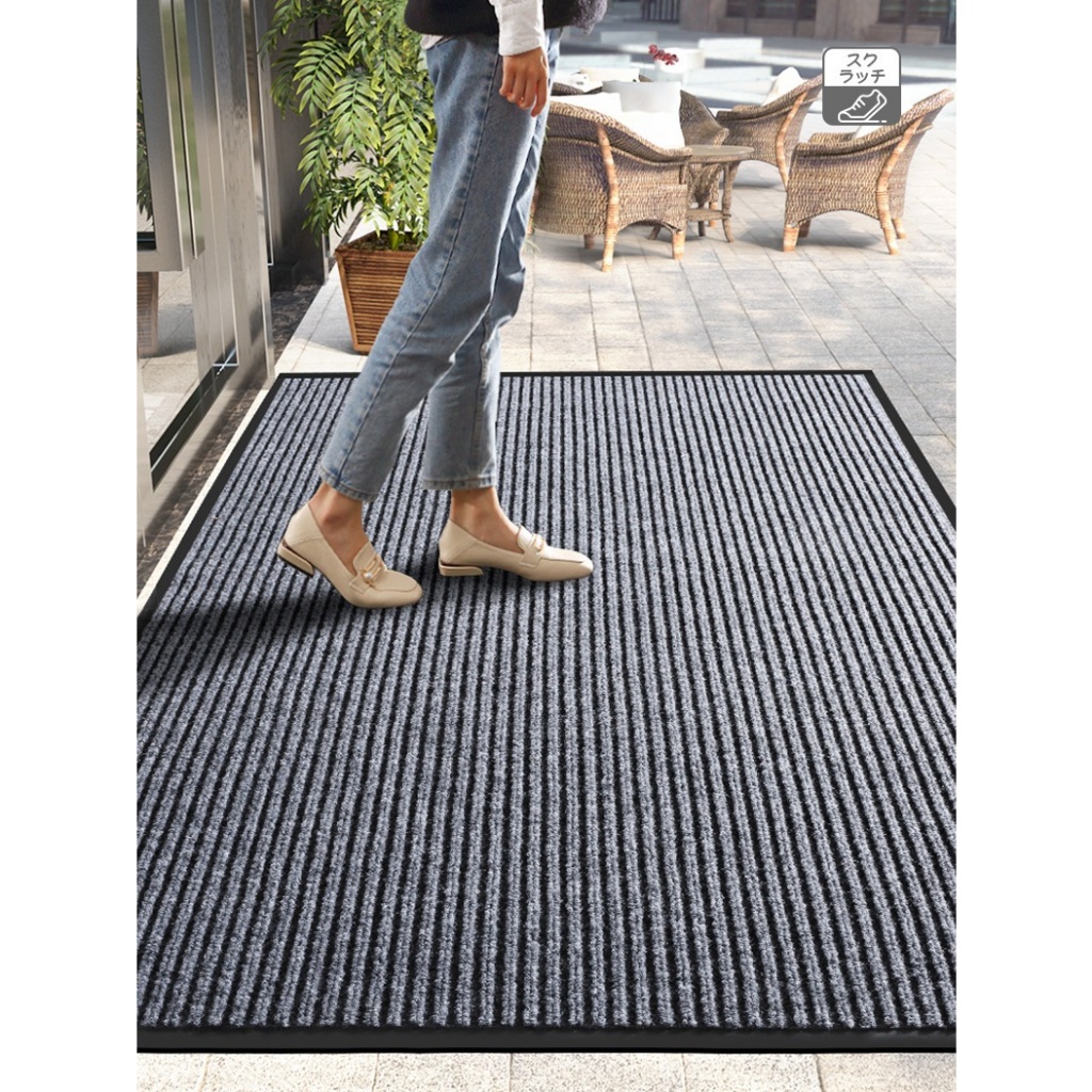 Thảm chùi chân thấm nước đế cao su 60*90cm