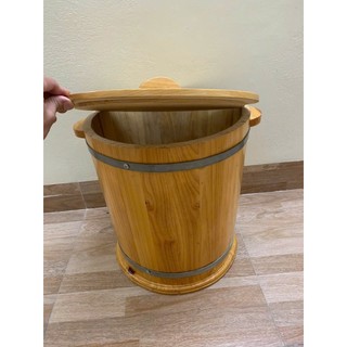 thùng gỗ đựng gạo 10kg