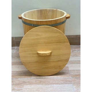 thùng gỗ đựng gạo 10kg