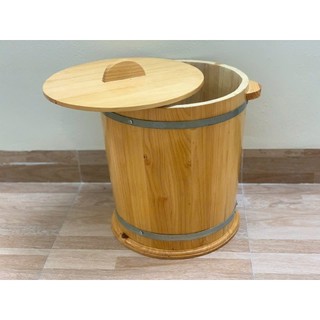 thùng gỗ đựng gạo 10kg