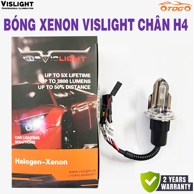 Bóng Xenon H4 Vislight Siêu Sáng