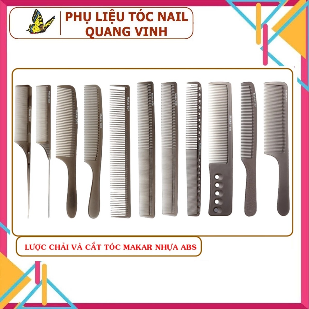 Lược cắt tóc barber makar (26 mẫu chọn lựa)