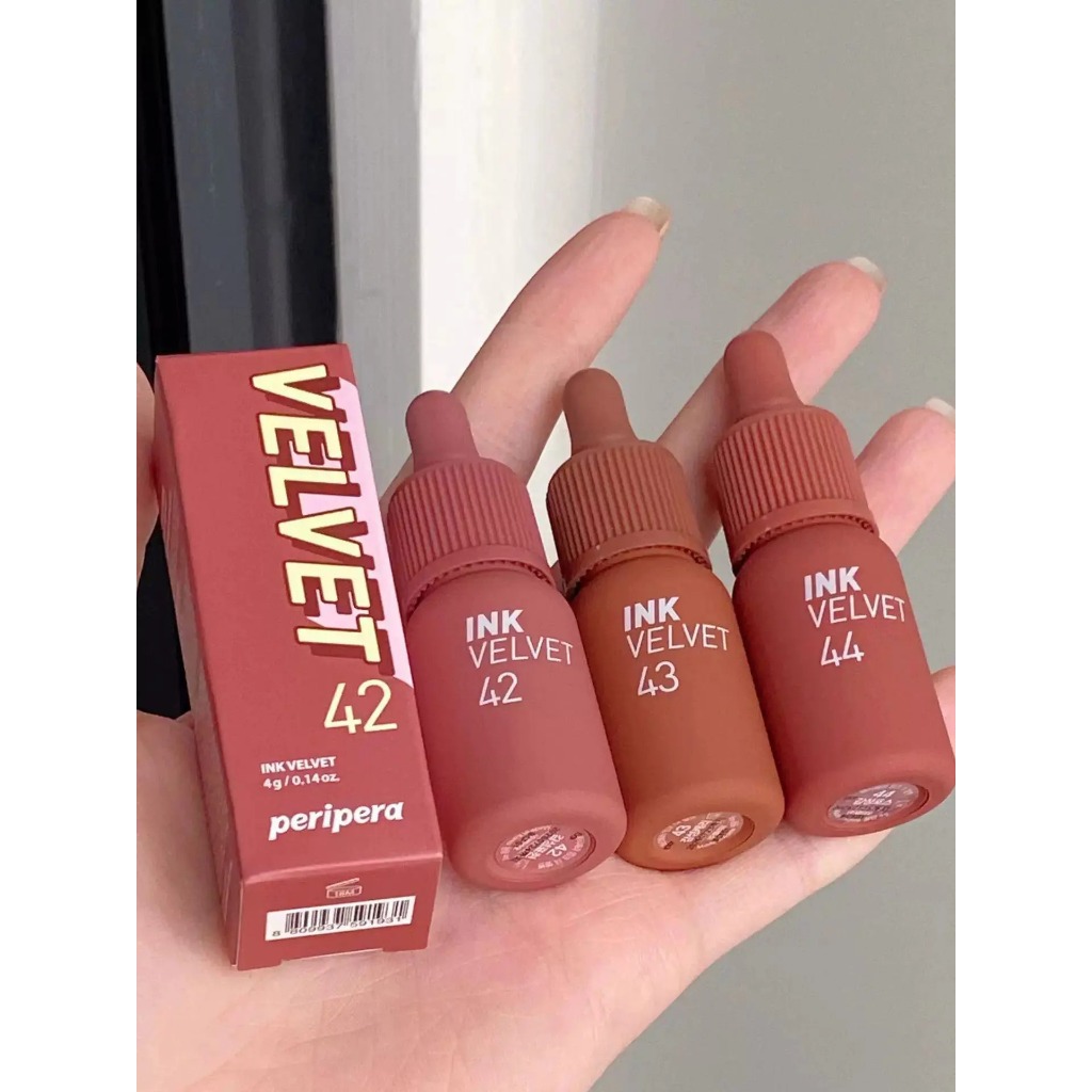 [ Mẫu thử ] Chiết Son kem lì Peripera Ink Velvet Nude 45 46 25 26 27 | BigBuy360 - bigbuy360.vn