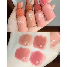 [ Mẫu thử ] Chiết Son kem lì Peripera Ink Velvet Nude 45 46 25 26 27 | BigBuy360 - bigbuy360.vn