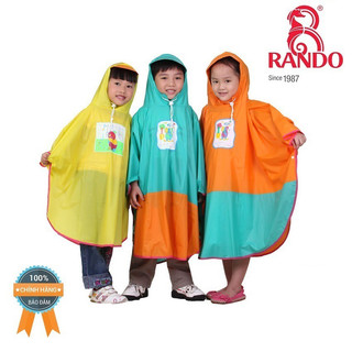 Áo mưa bướm trẻ em Rando CPPM-07 size 4 dành cho bé có chiều cao: 1.2 – 1.3 m