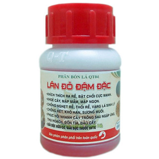 Phân bón lá QT04 lân đỏ đậm đặc lọ 100ml - T189