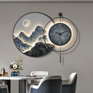   CÓ ĐÈN LED  Đồng hồ mix Tranh tráng gương phong cách Bắc Âu sang trọng cao cấp hãng MOD DECOR mã TR011 