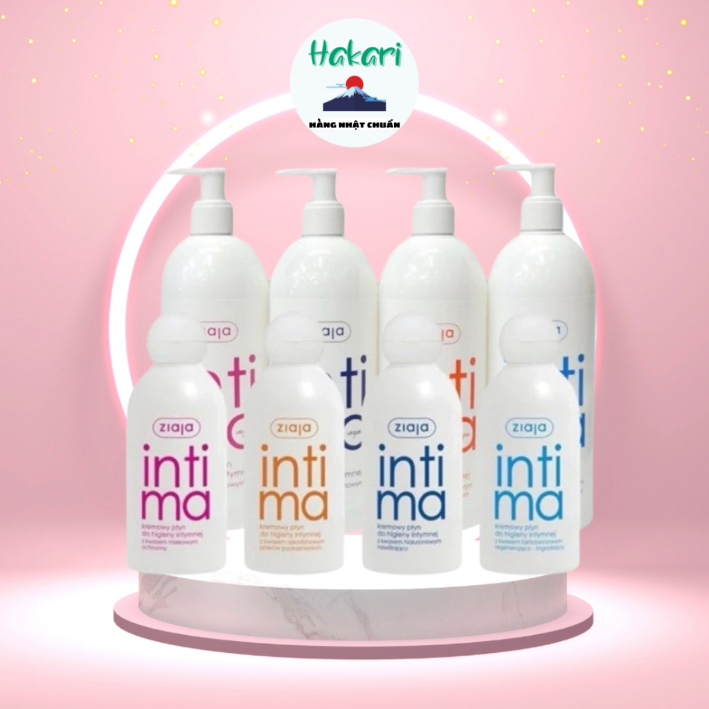 Dung dịch vệ sinh Ziaja Intima Khử Mùi, Dưỡng Ẩm, Giảm Ngứa Rát 200ml - 500ml