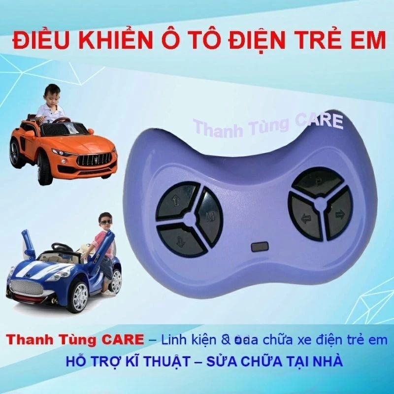 ❤️ Điều khiển từ xa Ô tô điện trẻ em mạch JR-RX 6V màu Tím