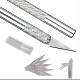 ✅ Cán dao mổ tròn tặng 5 lưỡi dao