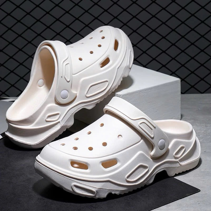 Sục Nam đi mưa, Dép cross nam chất liệu eva cao cấp chống thấm nước tốt