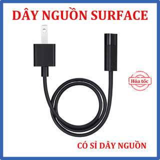 [HỎA TỐC 1H] Dây Nguồn Sạc Surface hàng Zin bảo hành 1 năm lỗi đổi mới Dây Cáp Nguồn Surface Pro 1 2 3 4 5 6 7 8 9 X