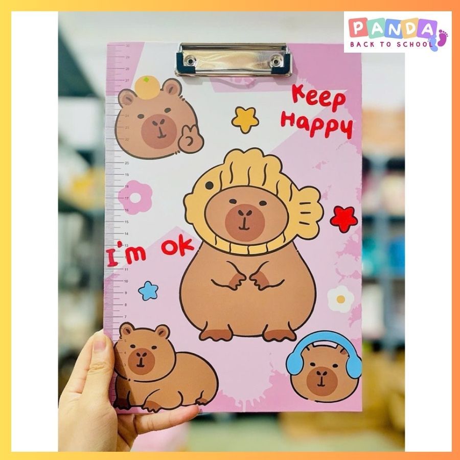 Bìa trình ký, bìa kẹp tài liệu A4 SUBICHU- Bìa kẹp nhựa giấy A4 - Trình ký nhựa kẹp hồ sơ A4