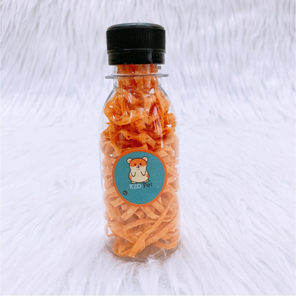 Snack Cua sợi cho hamster, sóc, nhím lọ 100ml
