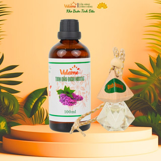 Tinh dầu đinh hương VIDAME nguyên chất chai 100ml, xông thơm phòng, khử mùi hiệu quả, rất dễ chịu