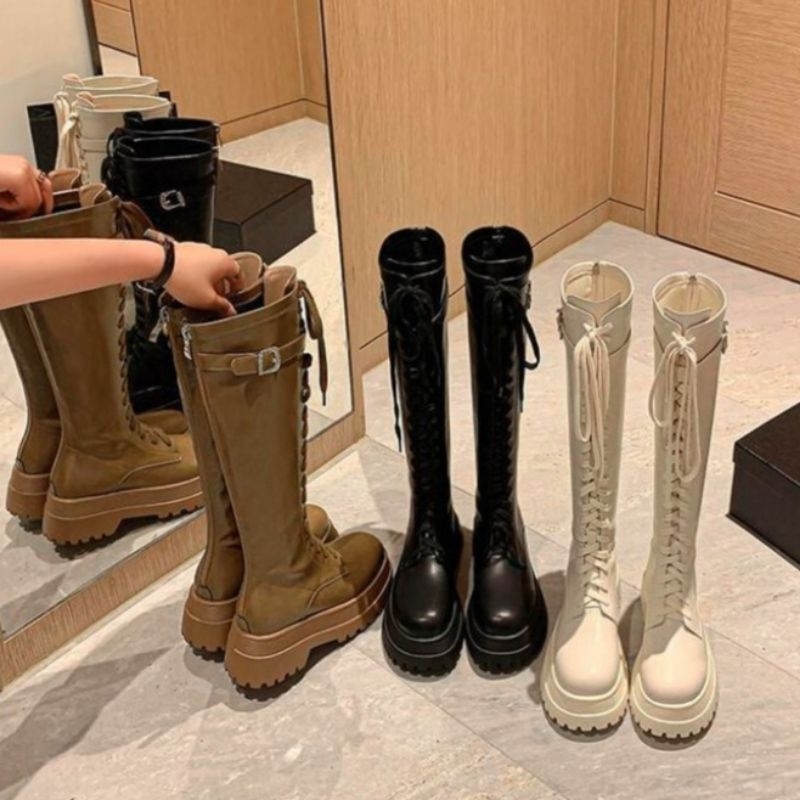 Giày bốt cổ cao thanh lý size 38,39