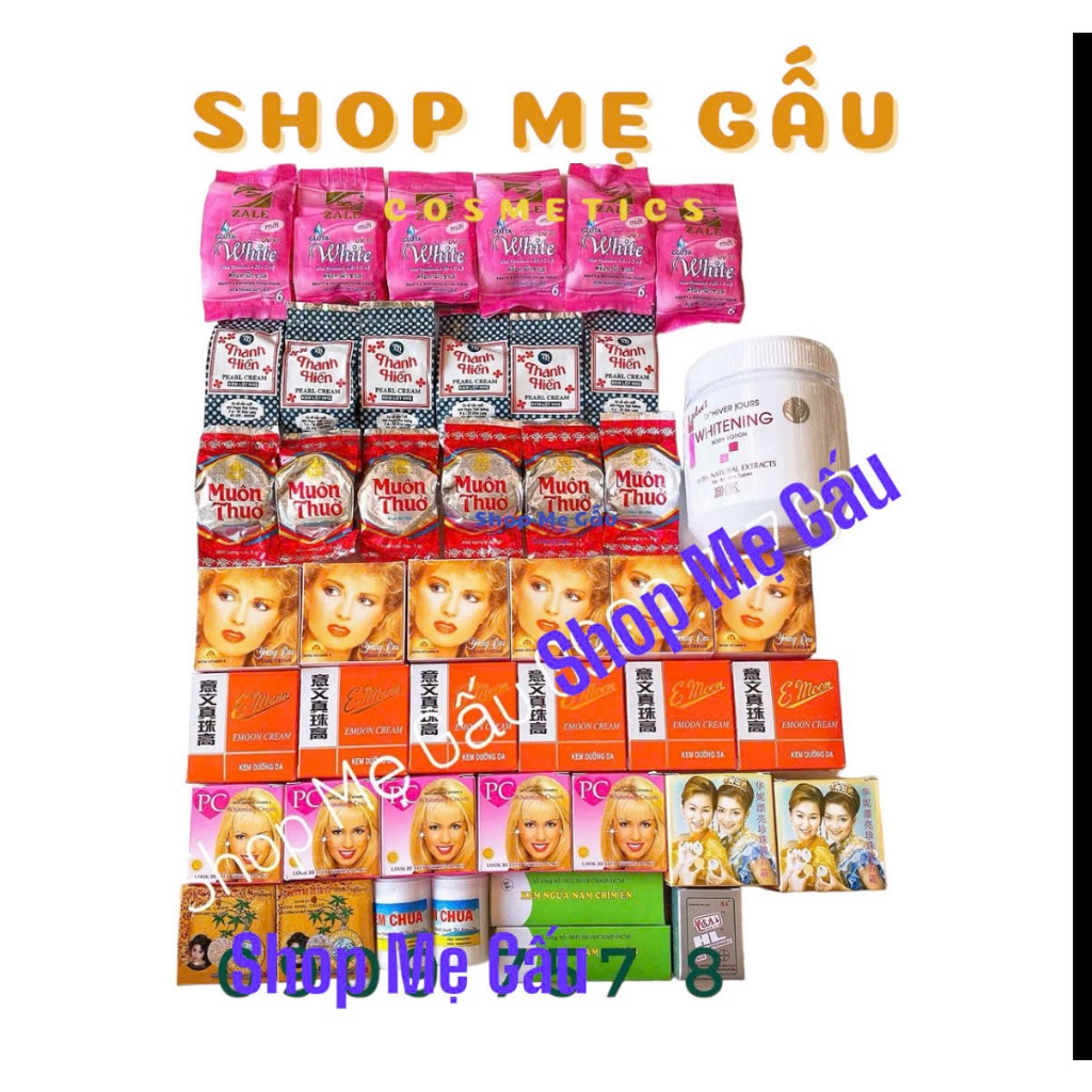 Combo kem dưỡng trắng nhanh 265.