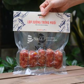 Lạp xưởng trứng muối  nhà NaGi