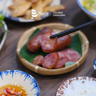 Lạp xưởng trứng muối  nhà NaGi