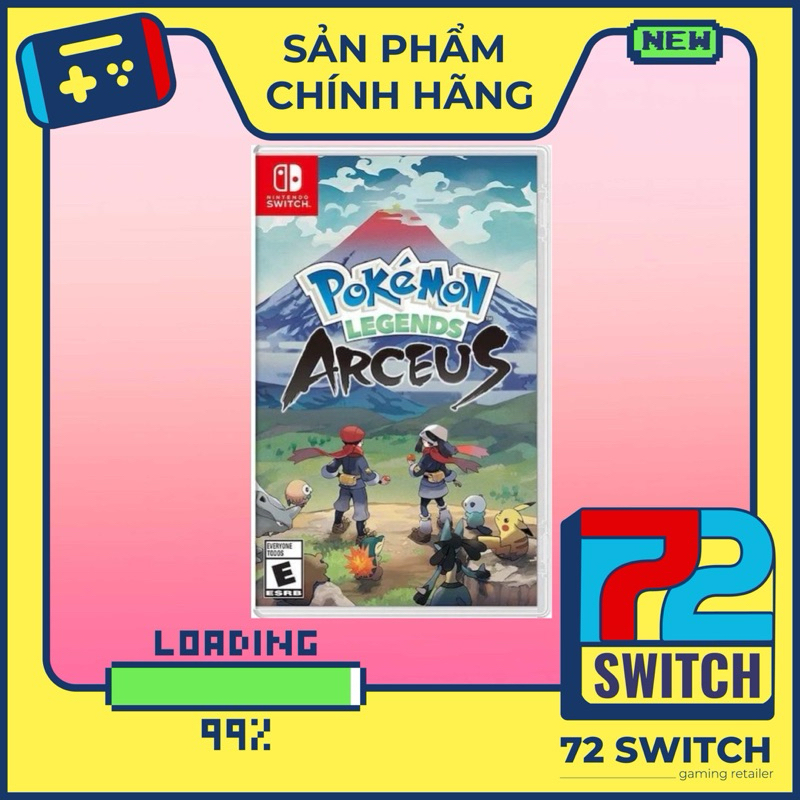 Băng Game Pokemon Legends: Arceus Nintendo Switch