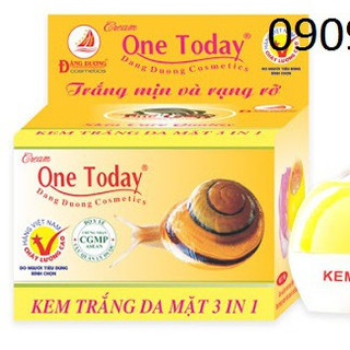 Kem trắng da 3in1 one today