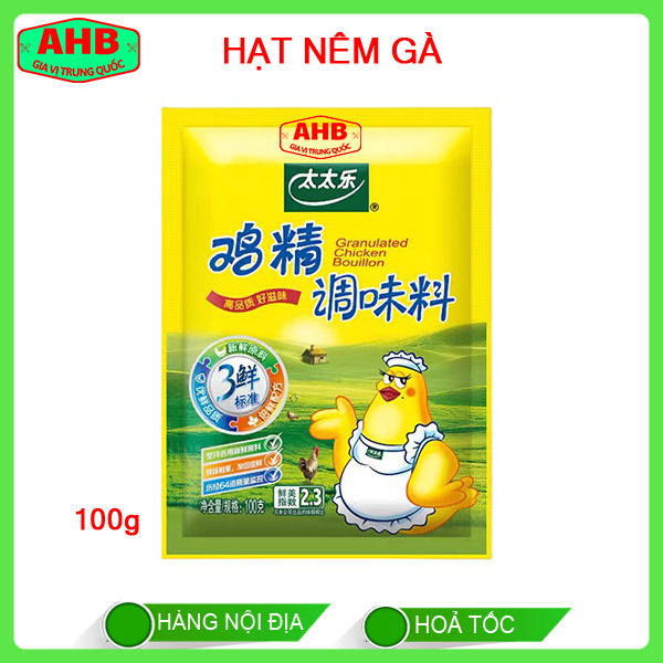 [Rất Ngon] Hạt Nêm Gà Gói 100g