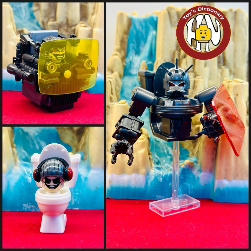 [ Lắp Ráp - Skibidi Toilet ] Mô hình Lắp ráp Người Bồn Cầu Astro Toilet Man Đồ chơi Gman 40 KDL828