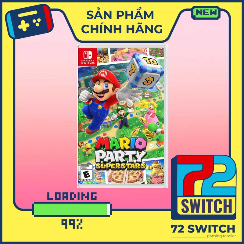 Băng Game Mario Party Superstars Nintendo Switch
