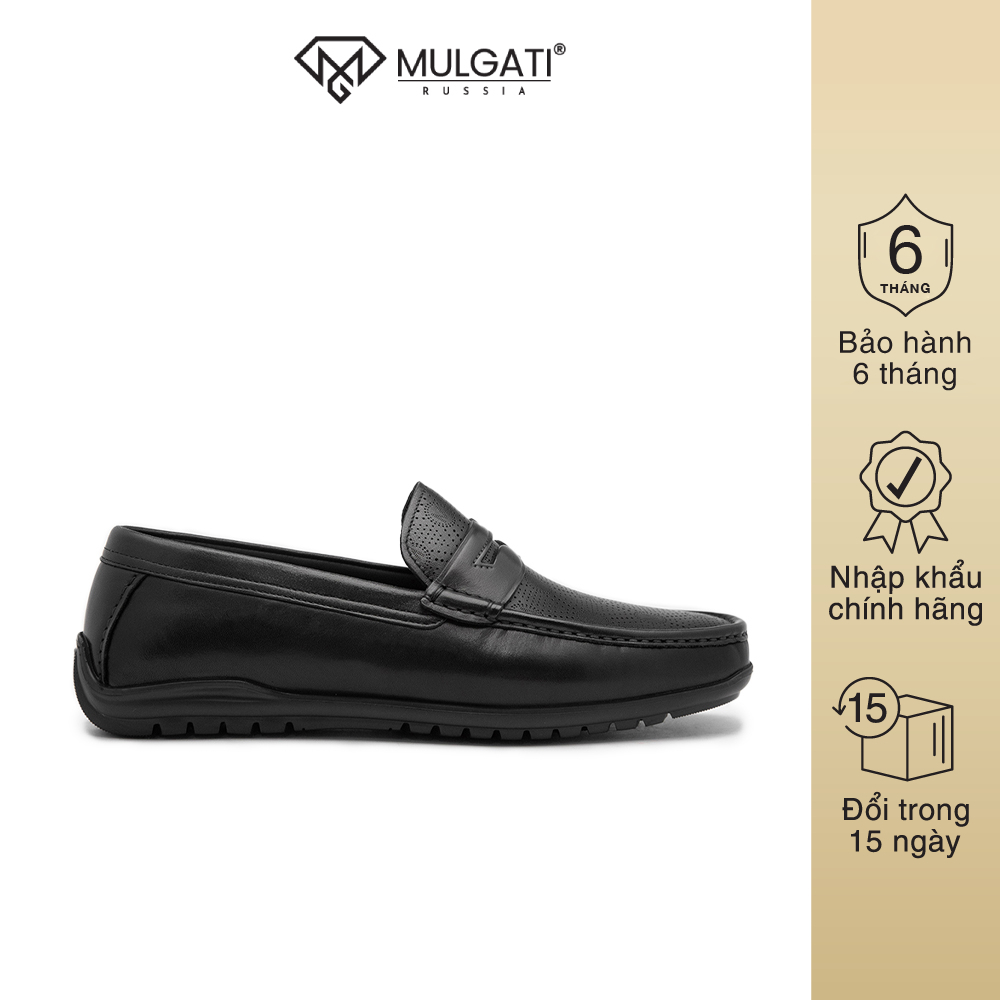Giày Lười Da Nam Mulgati Moccasin - DZ0855A